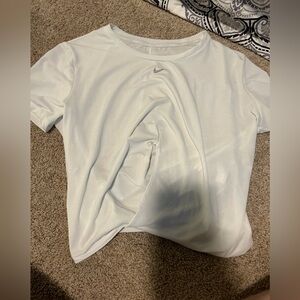 Nike athletic top with twist in front